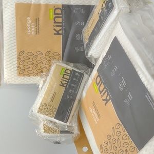 Bundle kind scrub sponge cloths lot plant-based natural cellulose